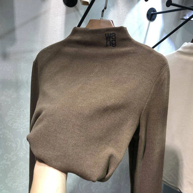 Brownm Brownm Korean Version Of Long-Sleeve T-Shirt Women's Wear