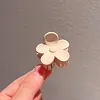 10PCS Neutral Plain Colors Flower Shape Hair Claws