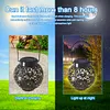 4pcs Solar Light Bulb Replacement Top Atmosphere Lamp for Outdoor Pathway Yard