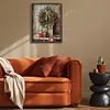 Christmas Wreath-11CT Stamped Cross Stitch 40*53cm/15.75*20.87in tapestrymarket