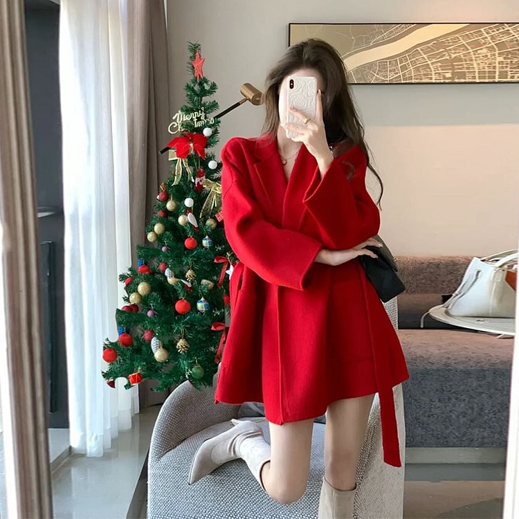 Double Cashmere Coat
