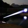 30W LED+COB High Power Flashlight USB Rechargeable 800LM Zoomable Flashlight