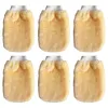 6Pcs Plush Car Wash Gloves Soft Car Cleaning Mitt Auto Cleaning Tool Accessories