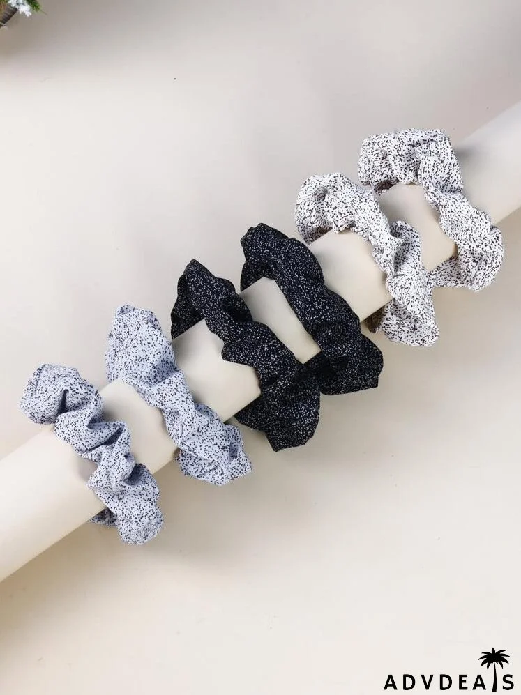 6pcs Minimalist Scrunchie