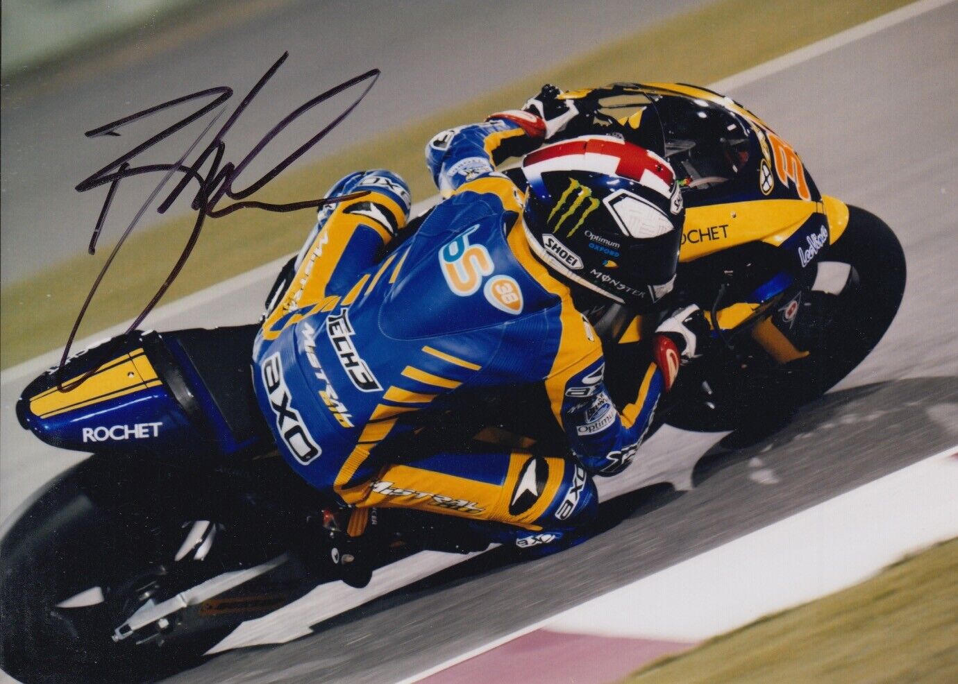 BRADLEY SMITH HAND SIGNED 7X5 Photo Poster painting MOTOGP MOTO2 AUTOGRAPH