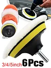 3/4/5 Inch Buffing Waxing Clean Polish Wool Buffer Drill Wheel Polisher Reusable