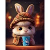 Diamond Painting-5D Full Round Drill Rabbit