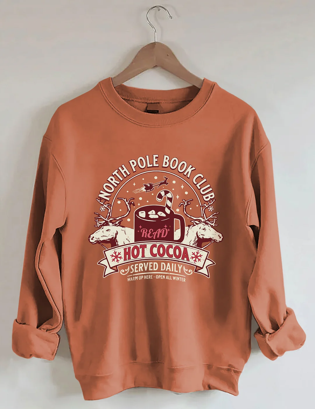 North Pole Book Club Sweatshirt