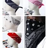 Men's Bicycle Bandana Scarf Face Mask Headscarfs Cotton Bandana Double-sided Head Wrap Bandana Scarf Wristband for Women
