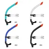 Semi-Dry Snorkel Diving Snorkel Tube One-Way Purge Valve for Snorkeling Swimming