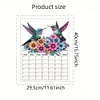 Hummingbird Diamond Painting Magnetic Fridge Calendar To-do List Calendar