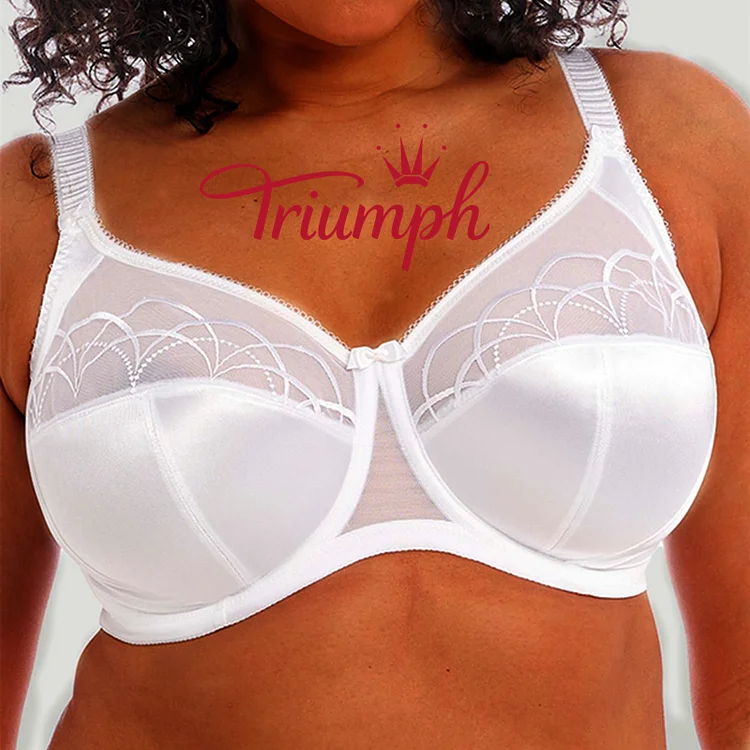 Triumph® 3-częściowy💖50% zniżki✨2024 Nowy duży biustonosz z miękkim wzorem