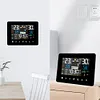 Wireless Weather Station with Humidity Atomic Clock Air Pressure for Patio House