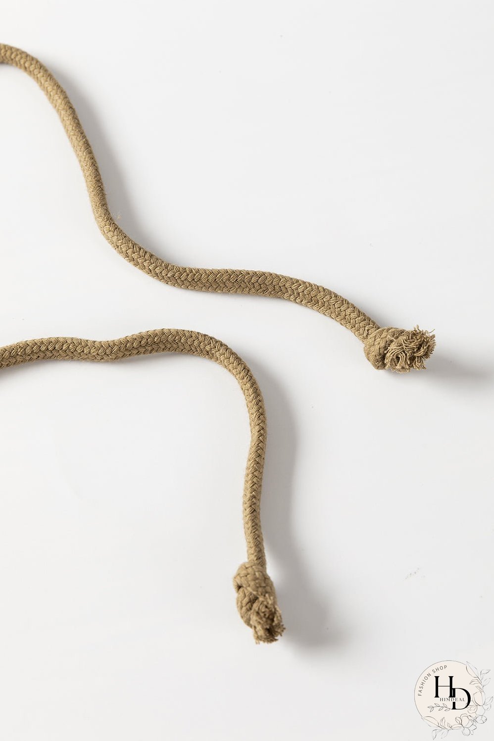 Brown Button Up Contrast Knitted Sleeves Hooded Jacket