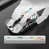 Reactor Bluetooth Transparent Rechargeable Dual - Mode RGB Ergonomic Bluetooth Mouse