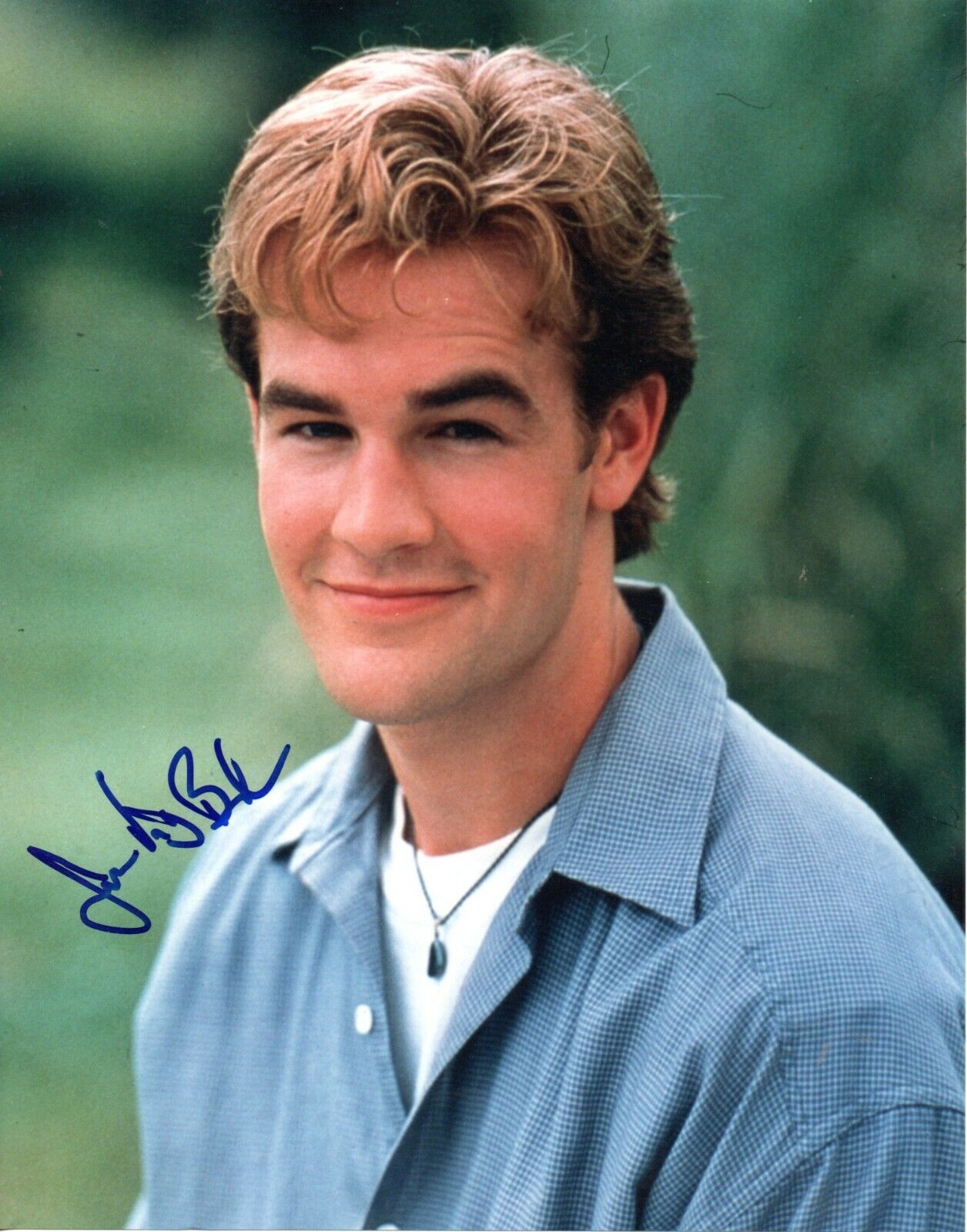 James Van Der Beek Dawson's Creek Signed 10x8 Col Photo Poster painting Autographed Photo Poster painting