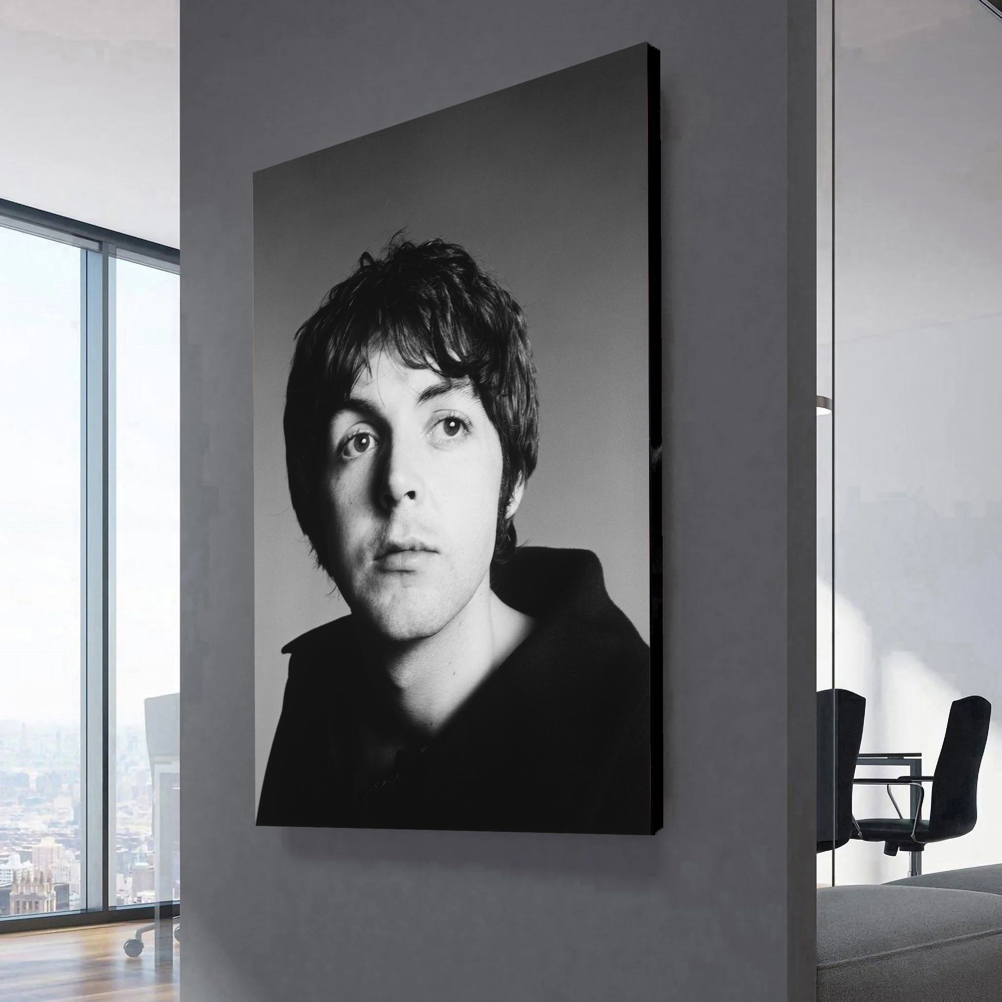 Paul McCartney Portrait by Richard Avedon 1967 Canvas Wall Art 