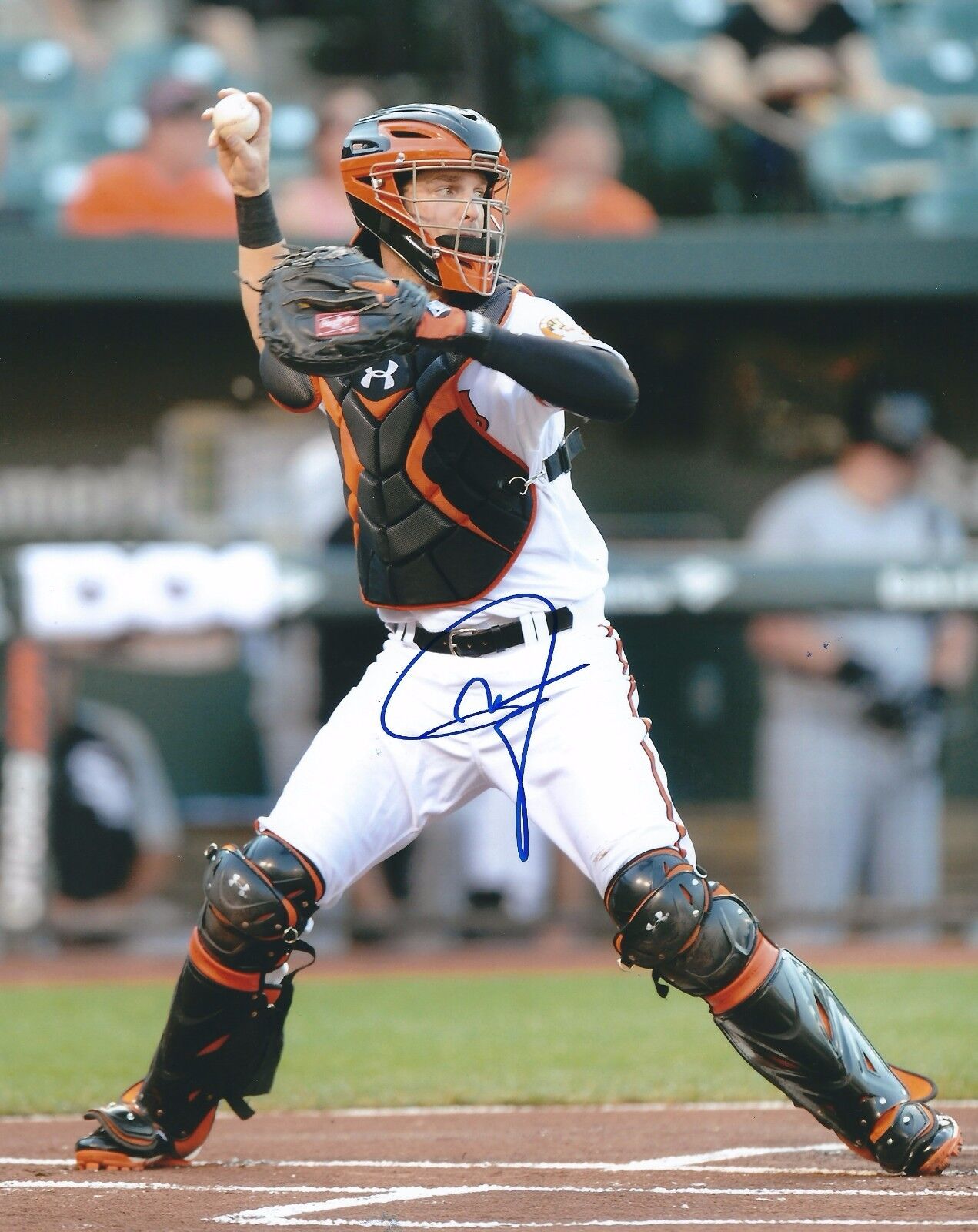 Signed 8x10 CALEB JOSEPH Baltimore Orioles Autographed Photo Poster painting - COA