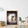 uk.everydayedeals (Limited Stock)Cross Stitch - 11ct Stamped - fille (40*56cm)