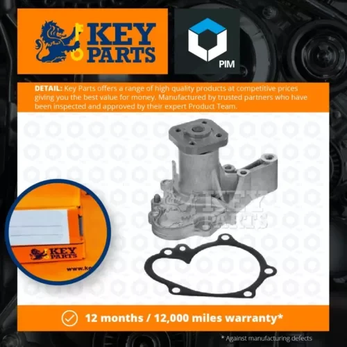 Water Pump fits HYUNDAI GETZ TB 1.1 05 to 09 G4HG Coolant KeyParts 2510002566 Parts