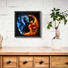 Diamond Painting-DIY Full Round Drill Dragon Phoenix