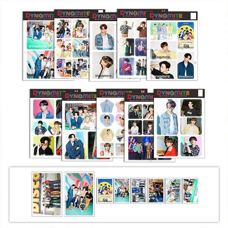 Dynamite Card + Sticker Set