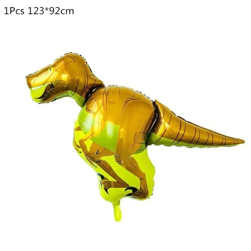 Dinosaur Birthday Party Dinosaur Foil Balloon Confetti Latex Ballons Dino Air Baloon Globos Kids Animal Jungle Party Decoration
