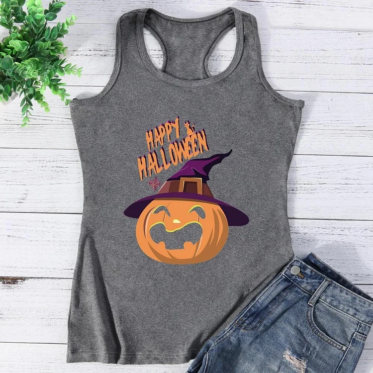 Hapy Halloween Vest Top-Annaletters