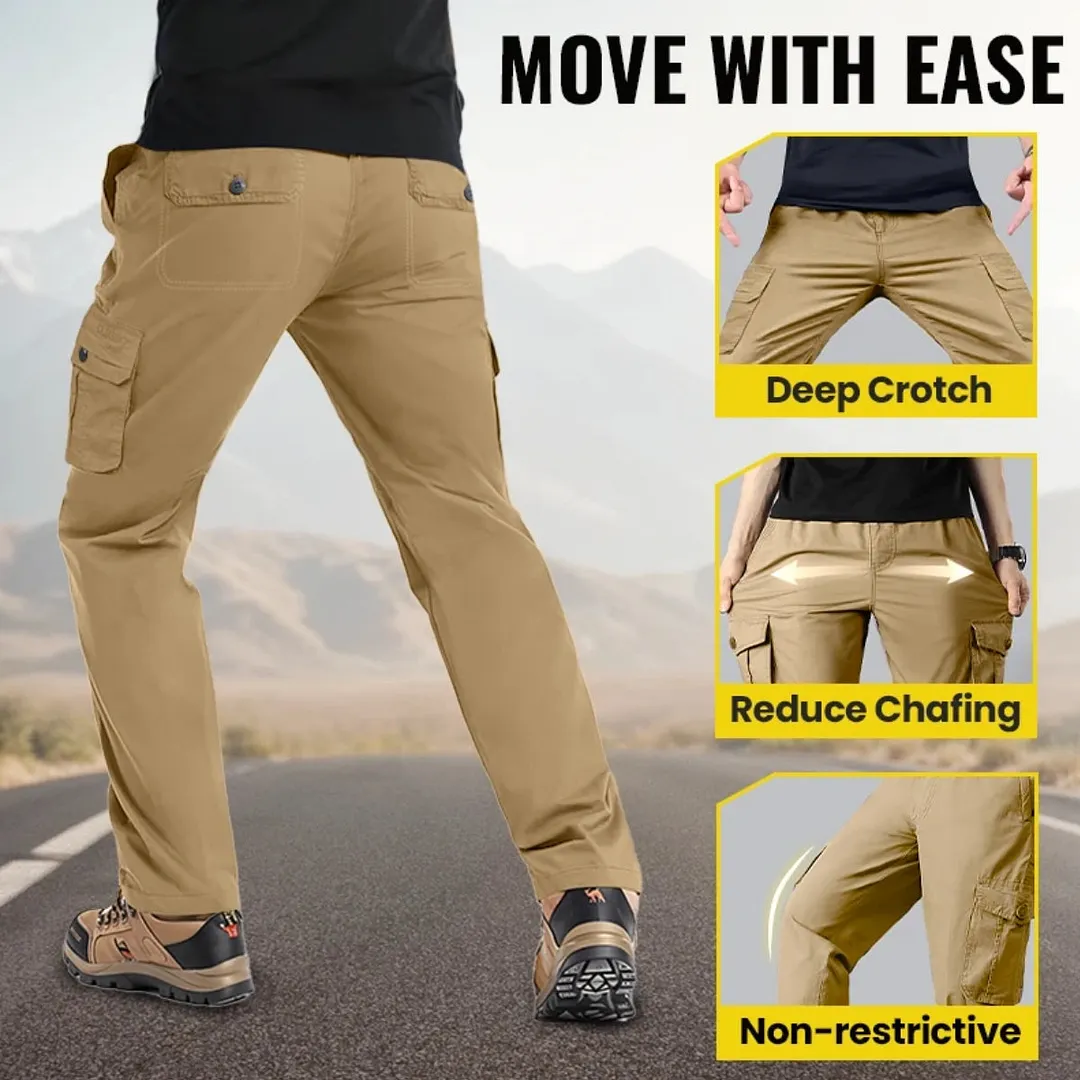  FlexRover - Ultra Comfort Flex Fit Cargo Pants