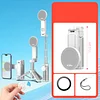 Palm Stick, Mini Selfie stick, Three-In-One Magnetic Bracket, Mobile Phone Auxiliary Shooting Device, Overhead Shooting