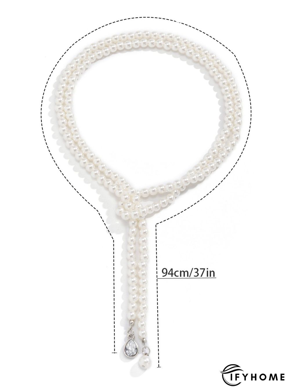 Vintage Trend Pearl Tassel Necklace | IFYHOME