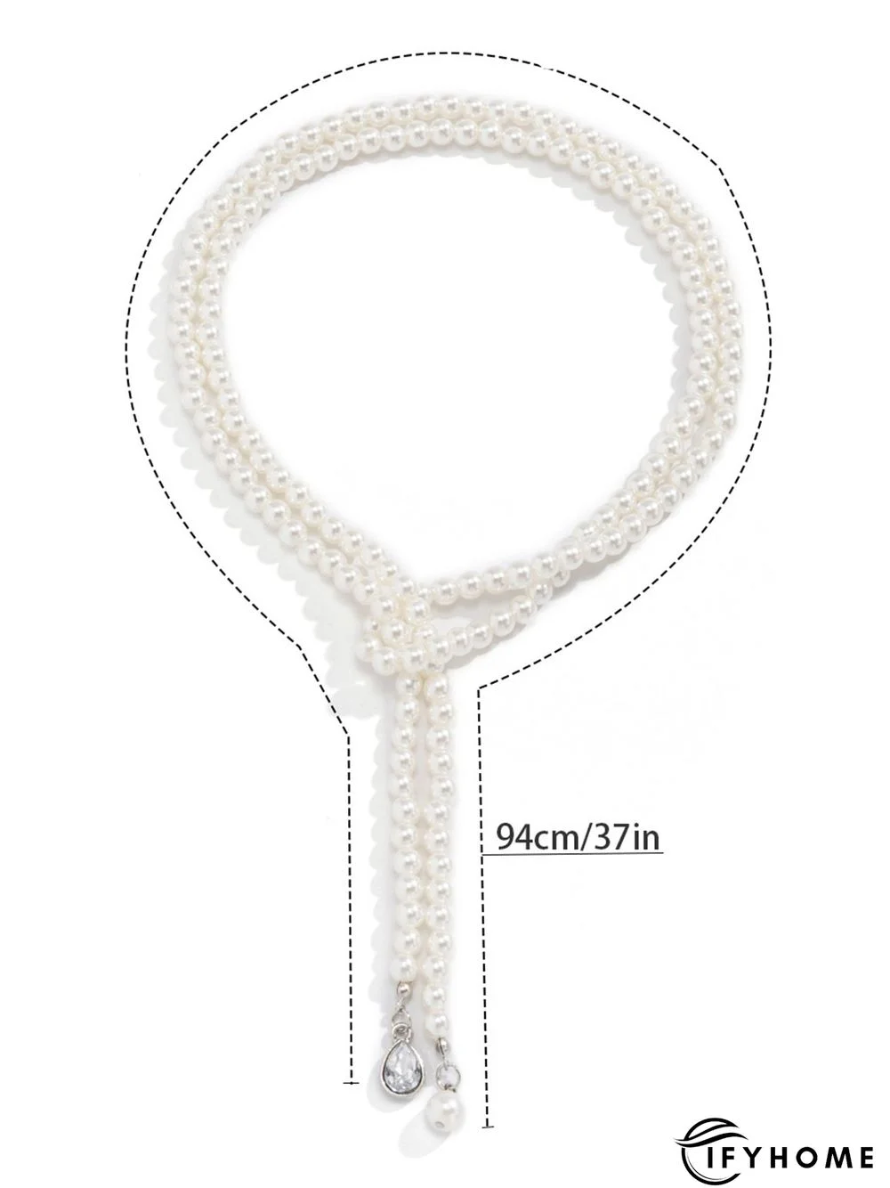 Vintage Trend Pearl Tassel Necklace | IFYHOME