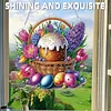 Easter 2D Flat DIY Hanging Diamond Art Ornament Home Window Pendant (Easter Egg)