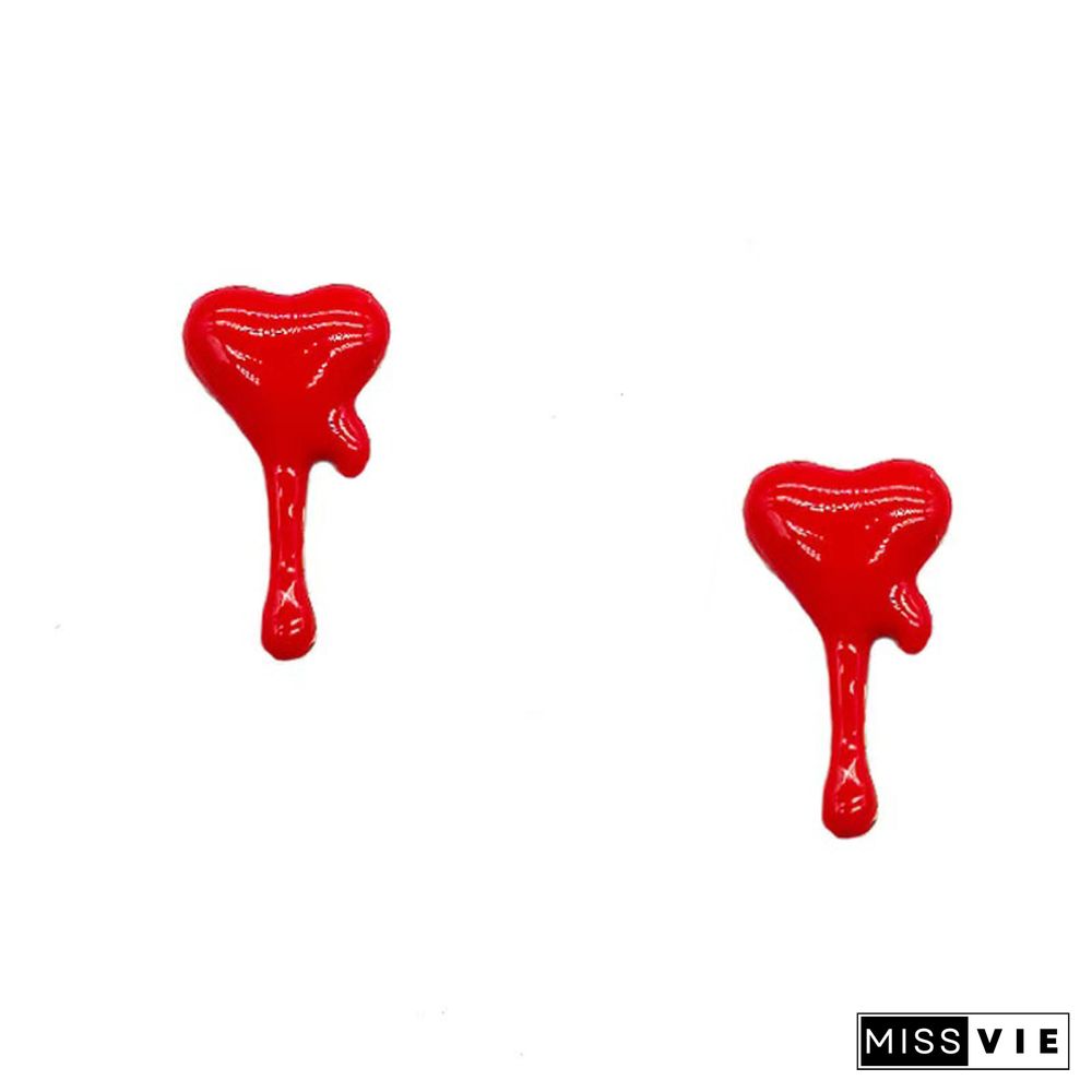 Halloween Gothic Cross Earrings Ear Clip