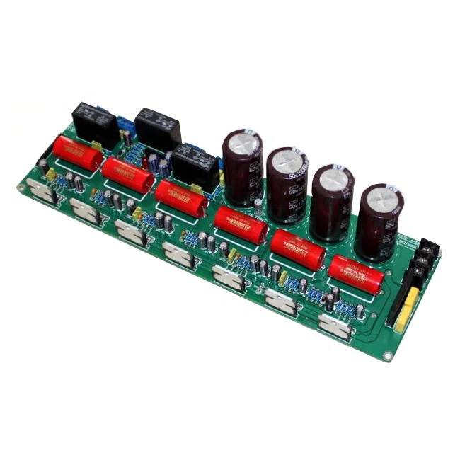 TDA7293 5.1 Channel Amplifier Board 5X80W+160W Subwoofer Relay Speaker Protector HIFI Stereo Audio Power Amplifier