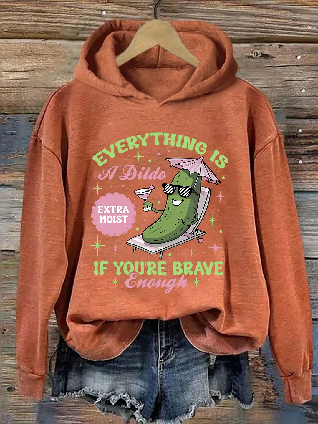 Everything Is If You're Brave Hoodie