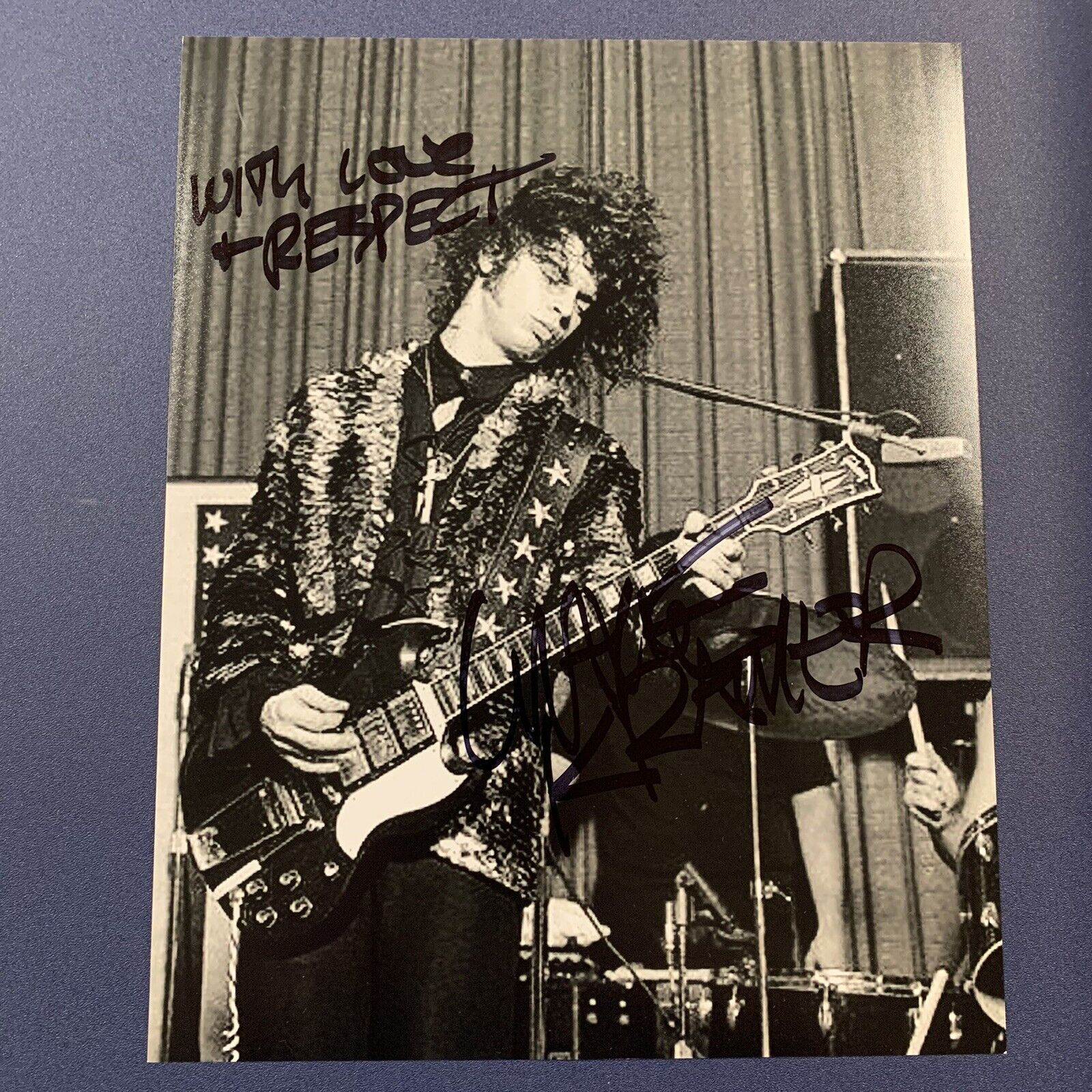 WAYNE KRAMER HAND SIGNED 8x10 Photo Poster painting AUTOGRAPHED MC5 ORIGINAL GUITARIST COA