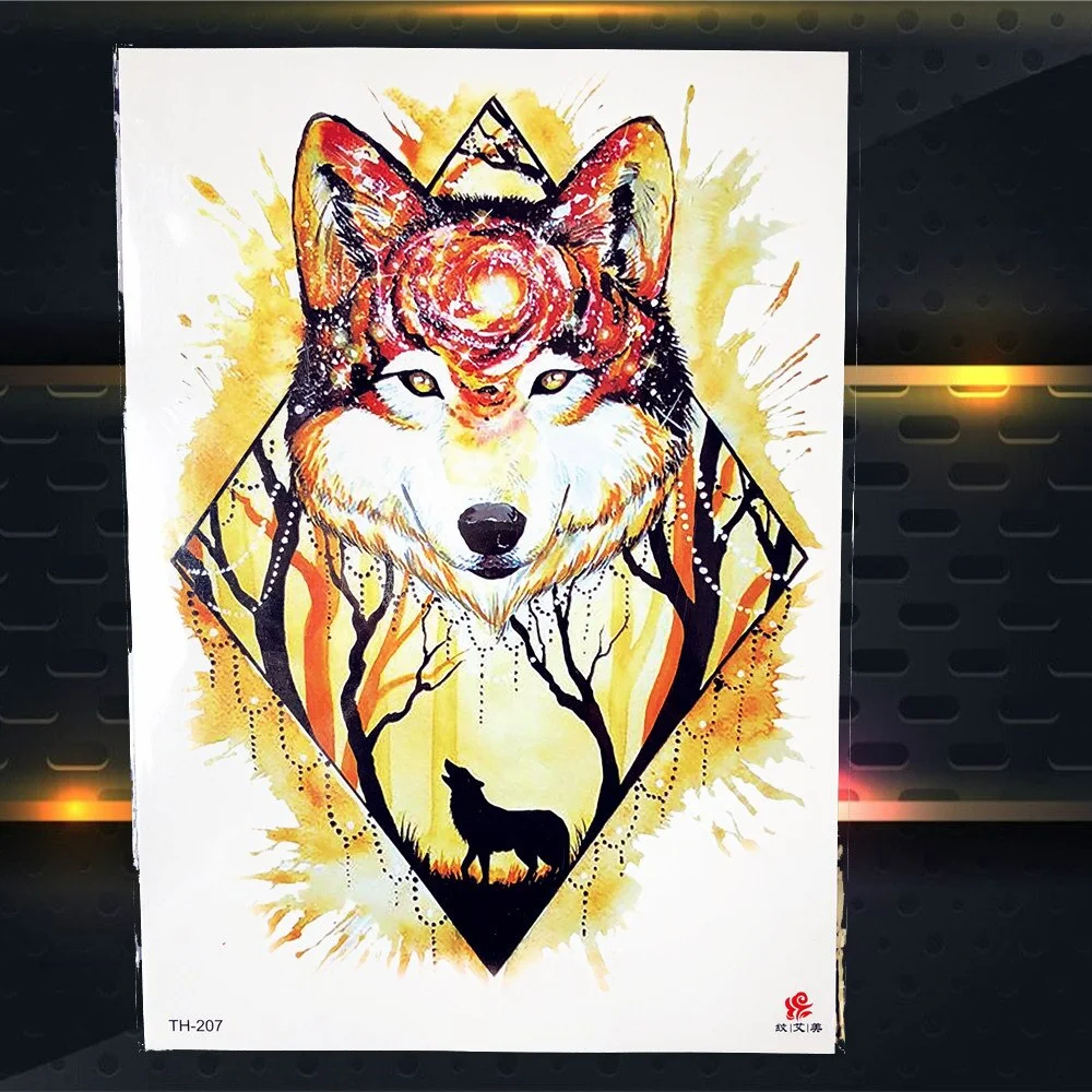 New Beautiful Diamond Whale Dolphin Temporary Tattoo Waterproof 3D Arrow Fish Tatoo For Men Women Body Art Fake Tattoo Stickers