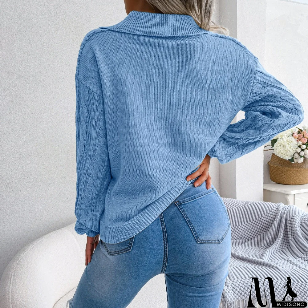 MidiSono - Fashionable and Effortless winter Pullover