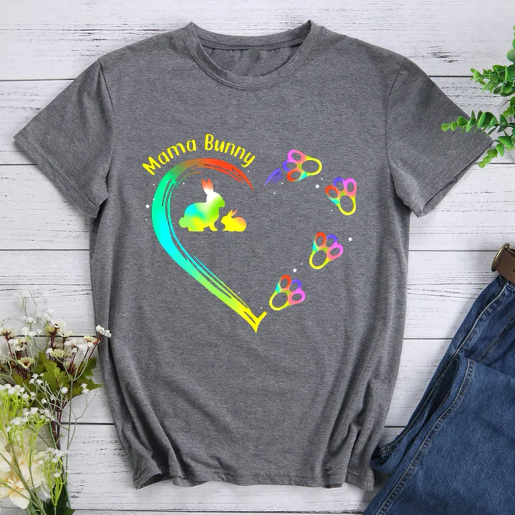 Mama Bunny Rabbit Lover T-shirt Tee -013503