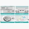 Foldable Retro Handheld Game Console 3.4 Inch IPS Screen 3000mAh Battery Flip Design Portable Pocket Arcade (TF Card Is Not Included)