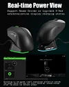 Mouse Wireless Charging Station Compatible with Logitech G Pro X Superlight G903h G703h G502 Lightspeed Razer DeathAdder V2 Naga Viper Basilisk Ultimate Gaming Mouse Mouse Dock Station
