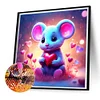 uk.everydayedeals (Limited Stock)Diamond Painting - Full Square - Heart Mouse(35*35cm)
