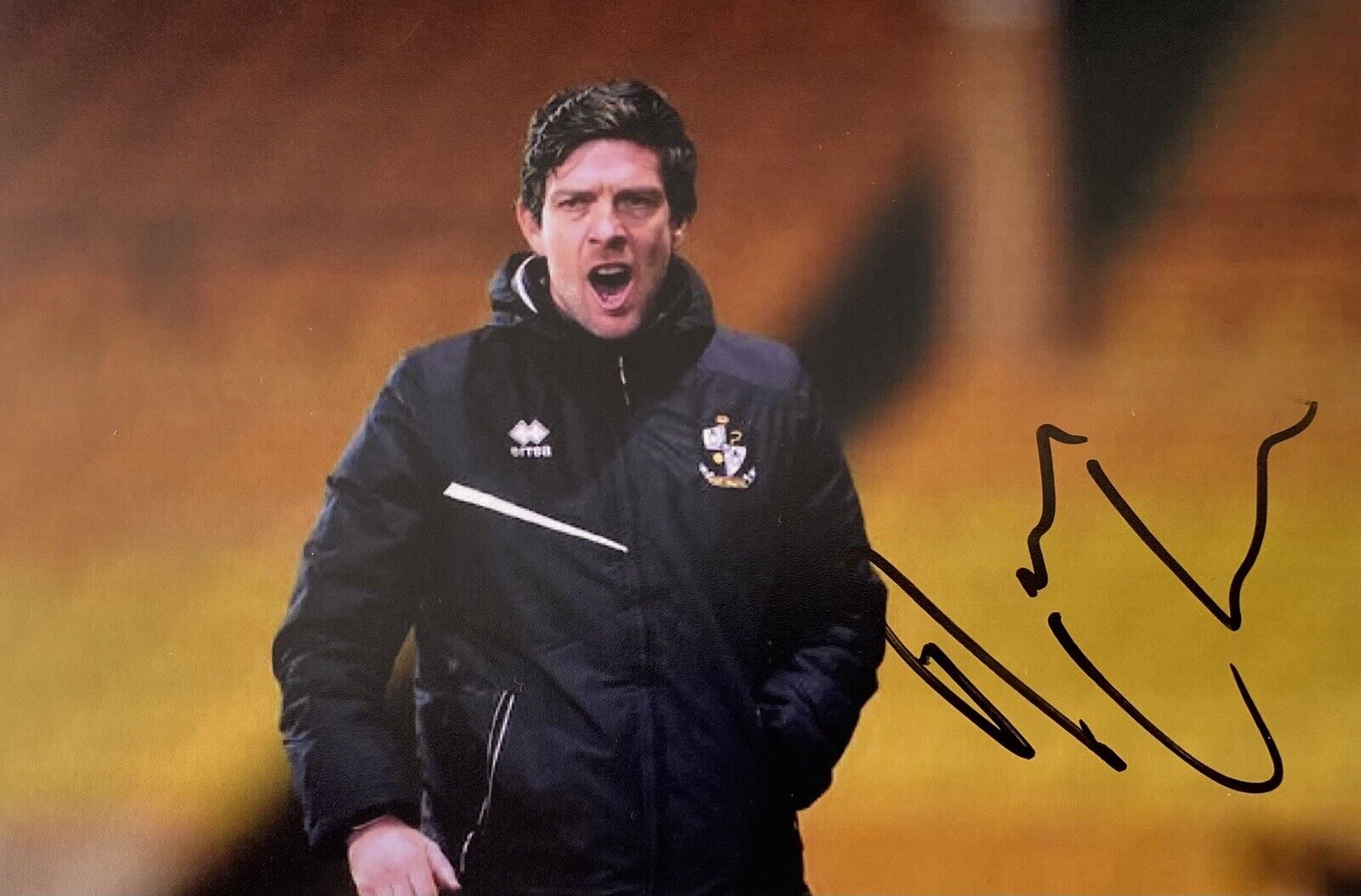 Darrell Clarke Genuine Hand Signed Port Vale 6X4 Photo Poster painting 2