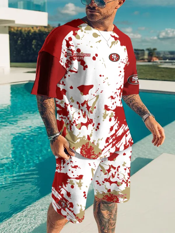 San Francisco 49ers Limited Edition Top And Shorts Two-Piece Suits