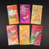 6PCS Colorful Chinese Festive Blessings Red Packet Envelope