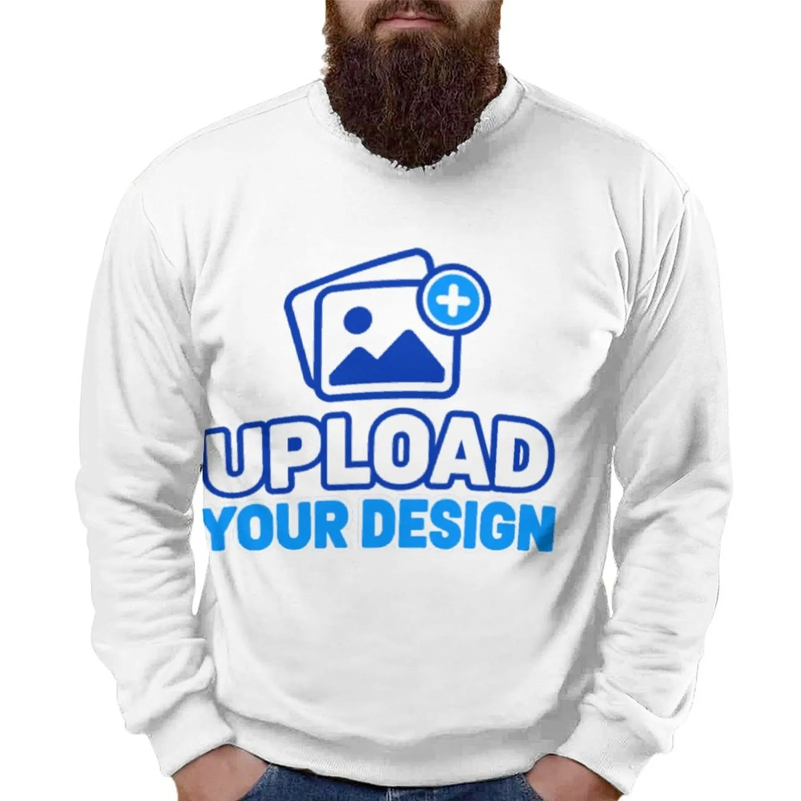 Men's All-Over Print pullover hoodie custom product view 9