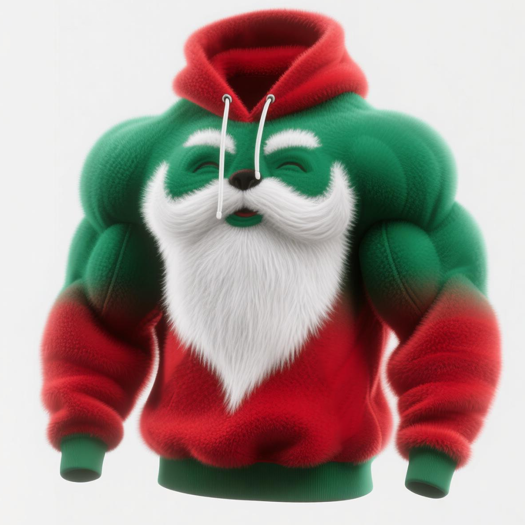 3D Print Christmas Hoodie-inspireuse