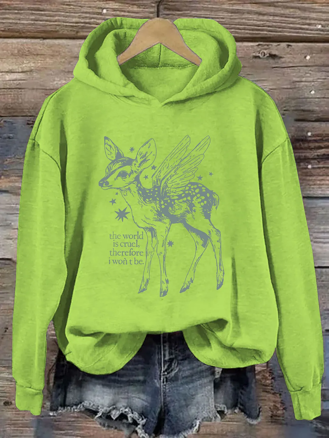 The World Is Cruel Therefore I Won't Be Hoodie