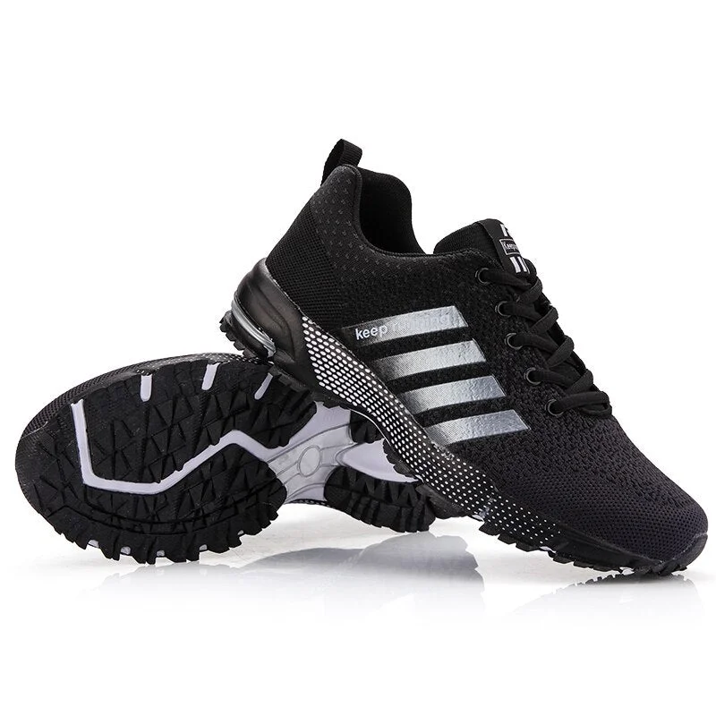 Fashion Men's Shoes Portable Breathable Running Shoes 46 Large Size Sneakers Comfortable Walking Jogging Casual Shoes 48